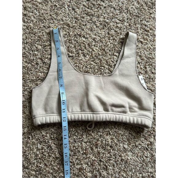 NWT Skims Cotton Fleece Bra Size M 70% Cotton 30% Polyester - Picture 4 of 6